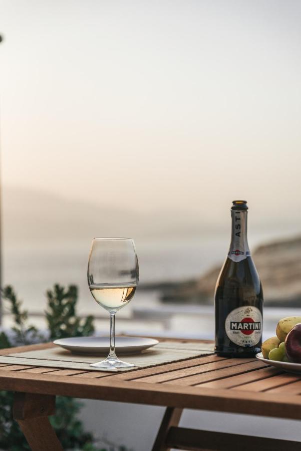 Nostos Cave Seaview Apartment Matala Zewnętrze zdjęcie