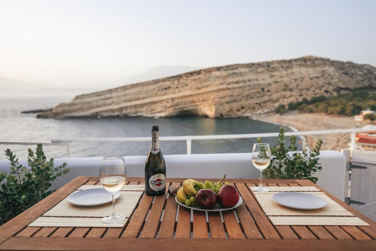 Nostos Cave Seaview Apartment Matala Zewnętrze zdjęcie